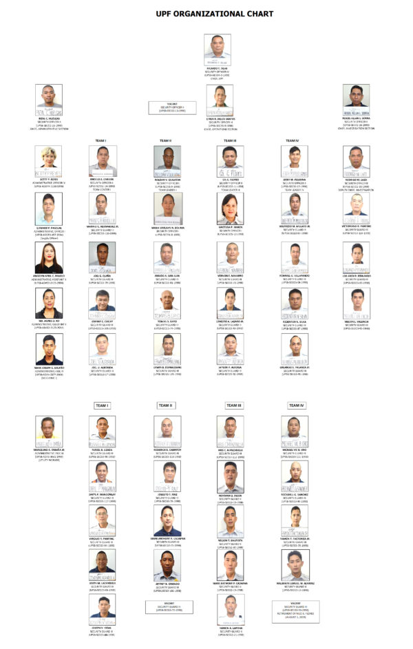 SSO Organizational Structure - OVCCA