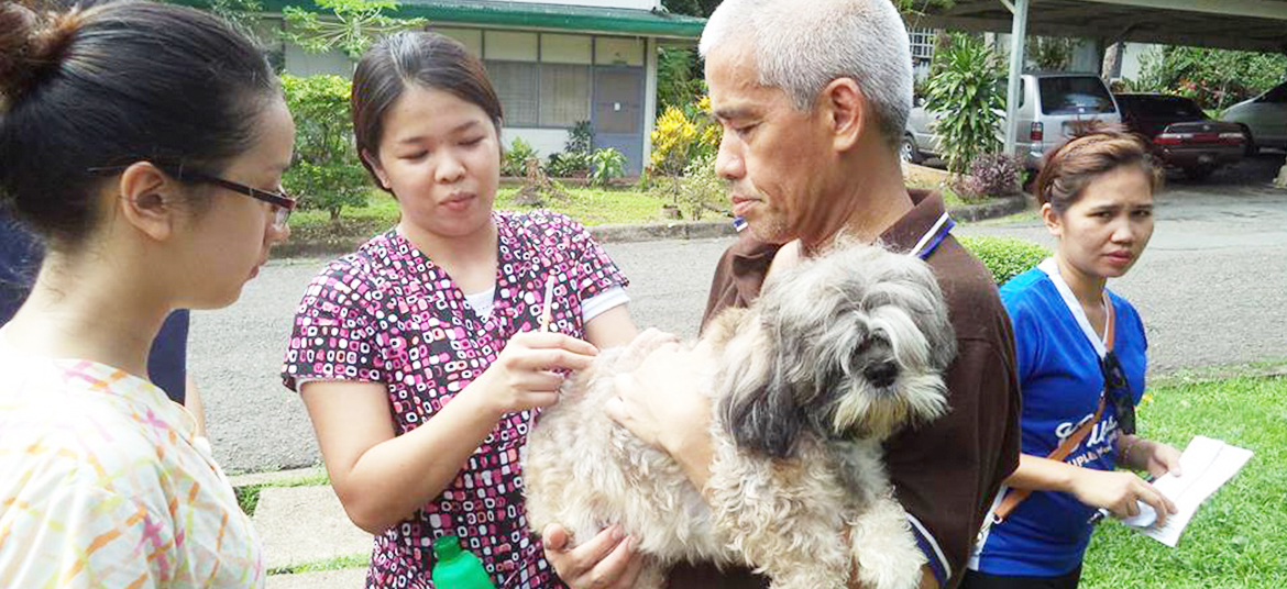 Anti-Rabies Vaccination Drive AmongPets of Staff Housing Residents