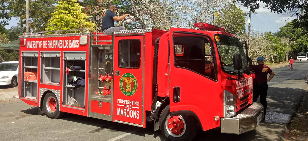 Firefighting Maroons Fire Truck, UPF Fire Brigade