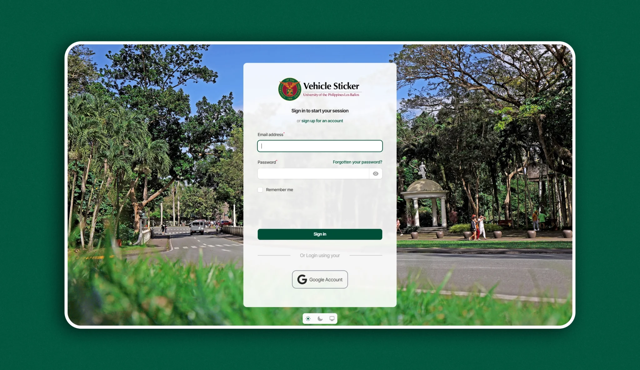 Use of the UPLB stickers 20242025 now enforced UPLB OVCCA