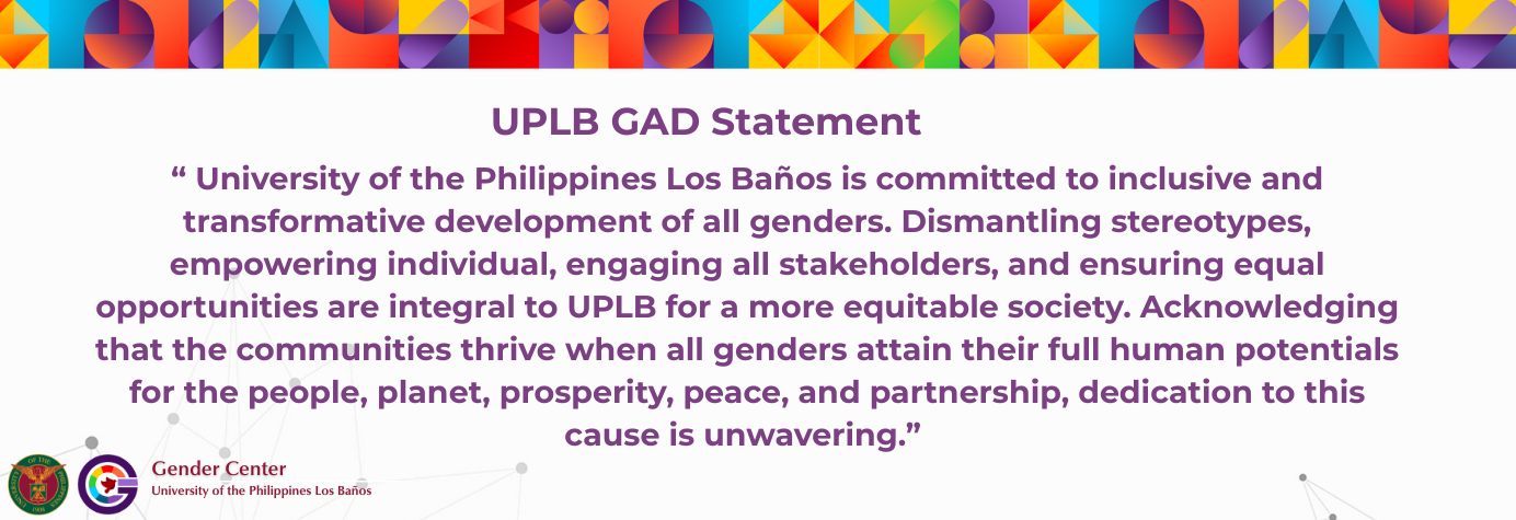 UPLB GAD Statement